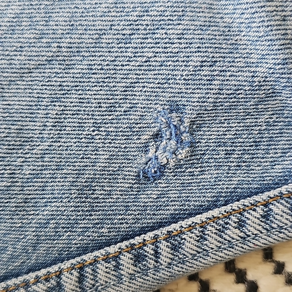 Levi’s 501 Jeans W31 L32 Light Wash Straight Leg Y2K Vintage Style - Picture 6 of 8